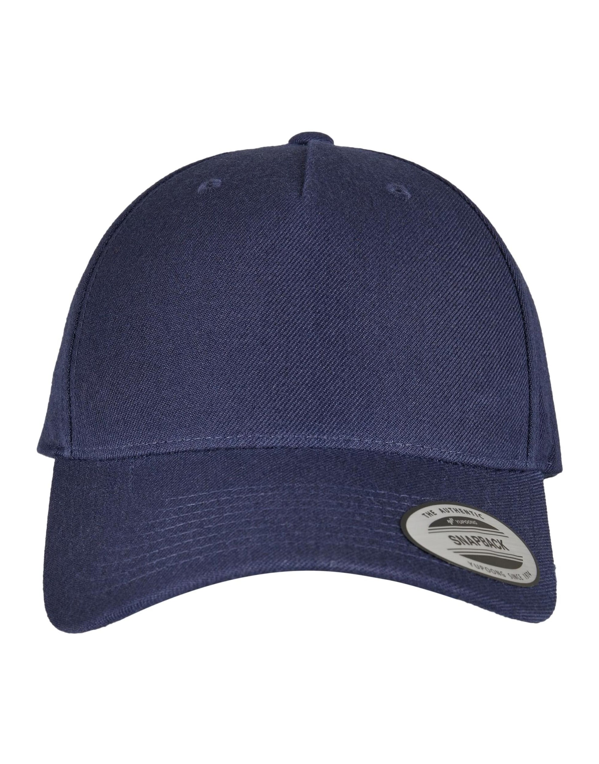 YP Classics 5 Panel Premium Cap - Navy