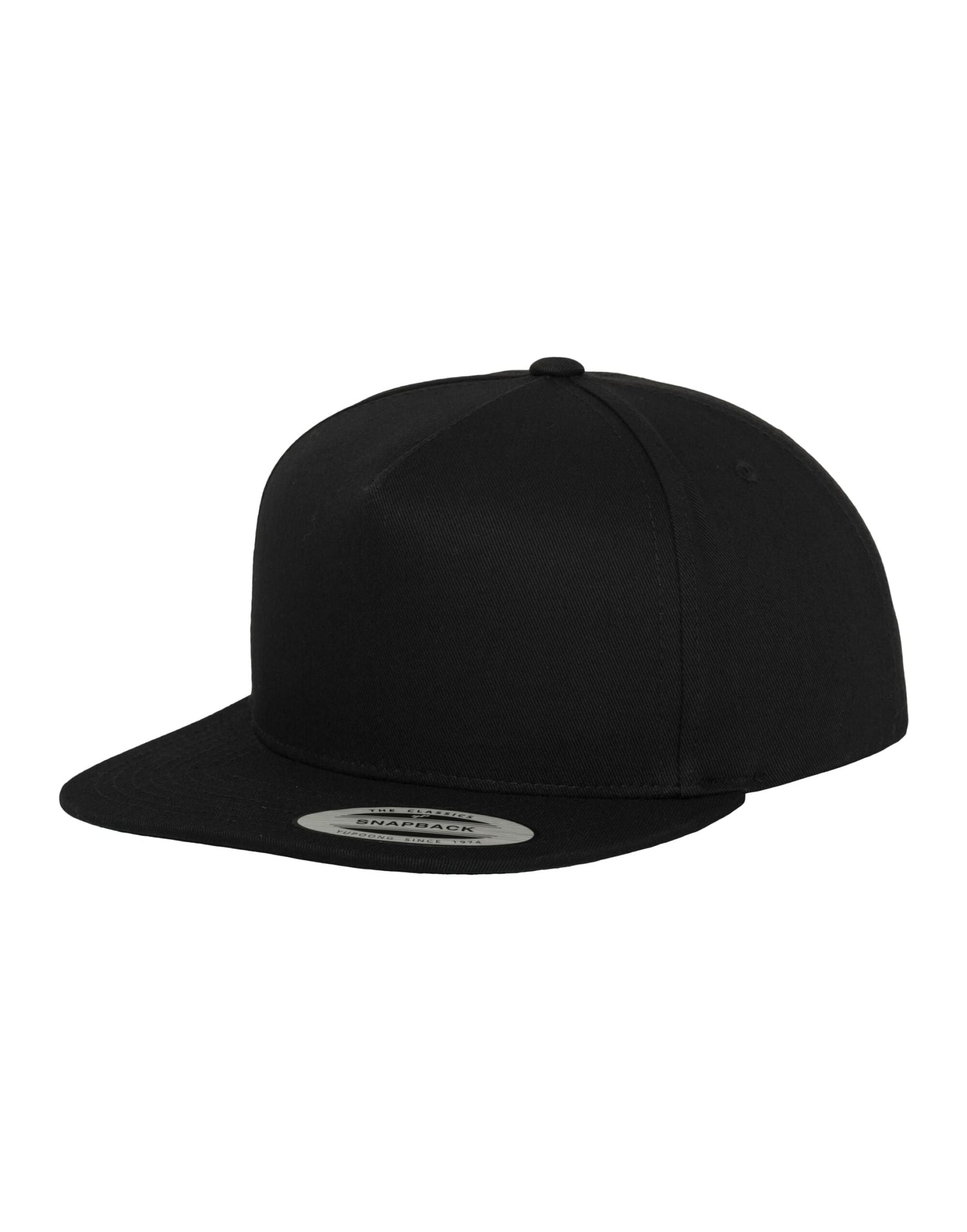 Classic 5 Panel Cotton Twill Snapback