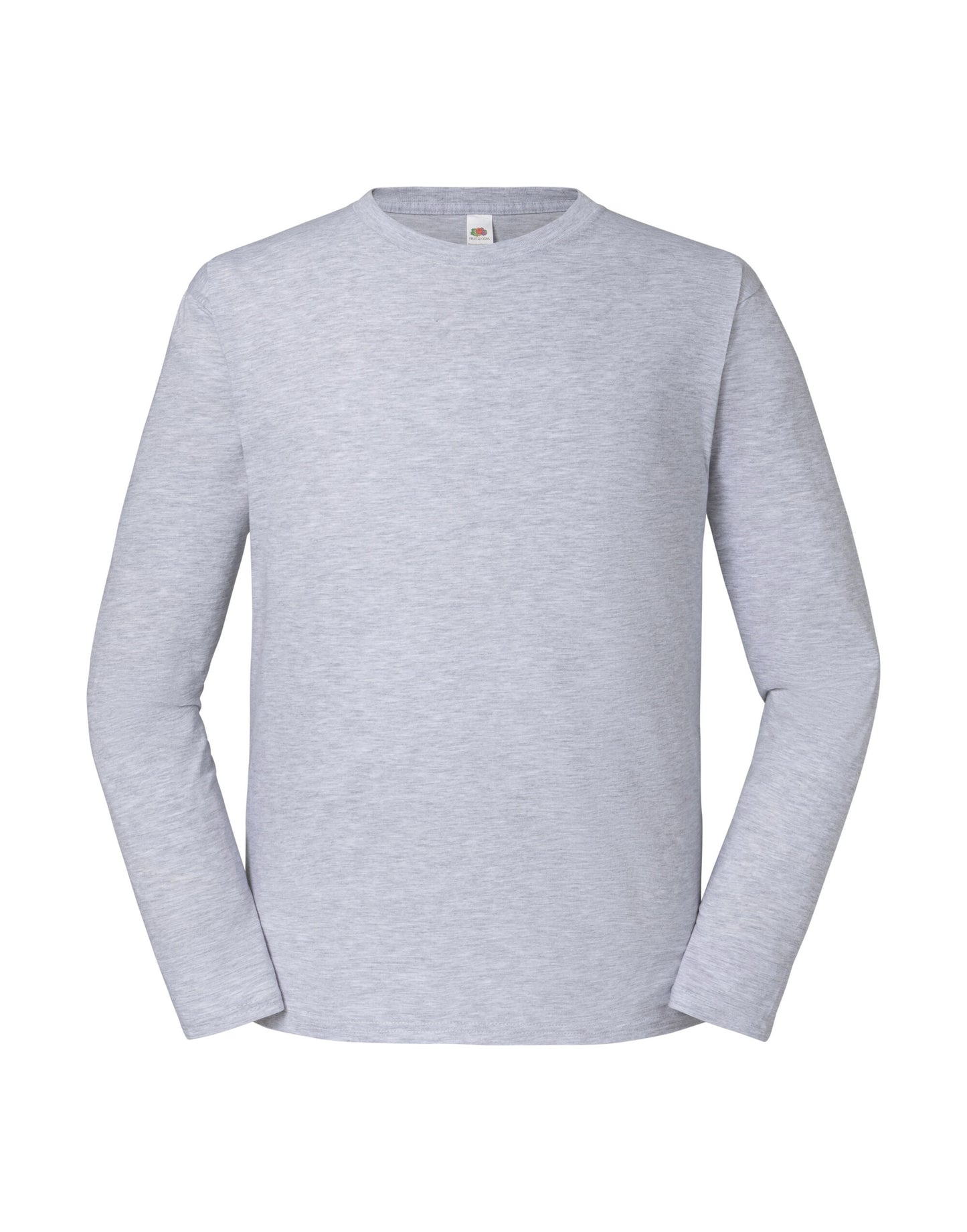 Men's Iconic 195 Premium Long Sleeve T - Heather Grey