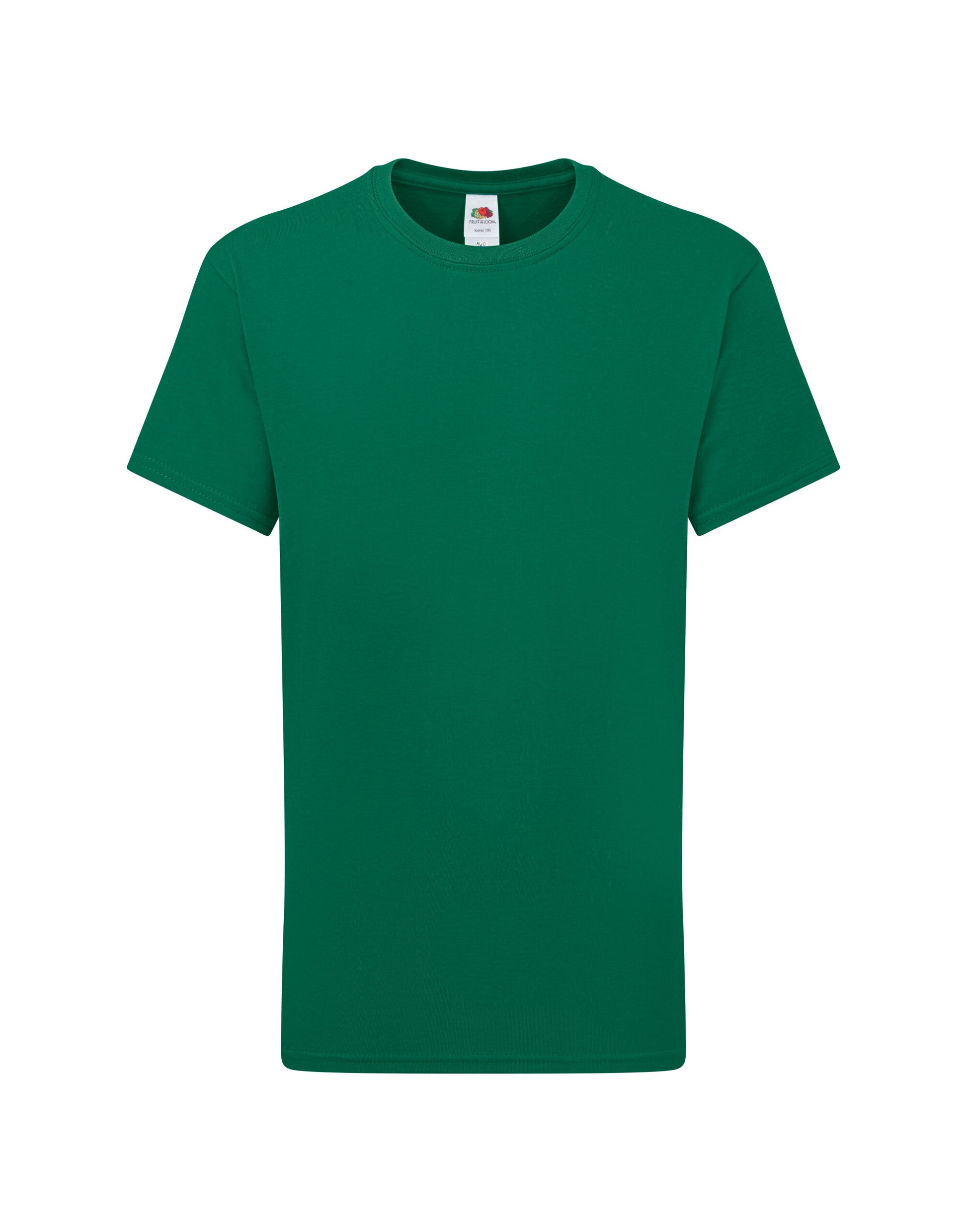 Kids Iconic 195 Tee - College Green