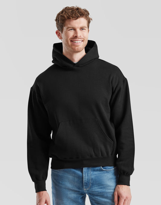 Supercotton Hooded Sweat - Black