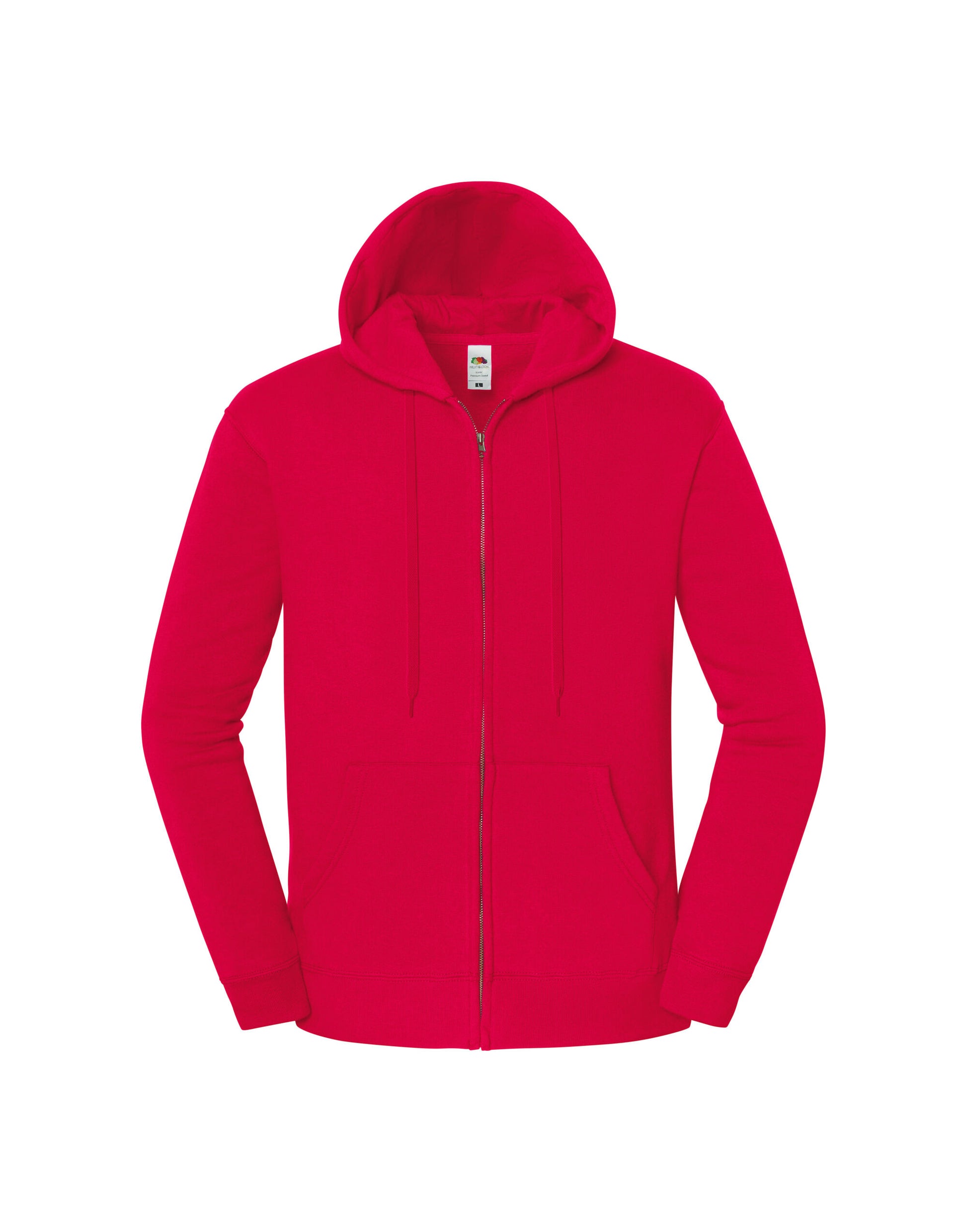 Premium Hooded Sweat Jacket - Red