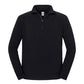 Iconic Premium Zip Neck Sweat - Black