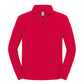 Iconic Premium Zip Neck Sweat - Red