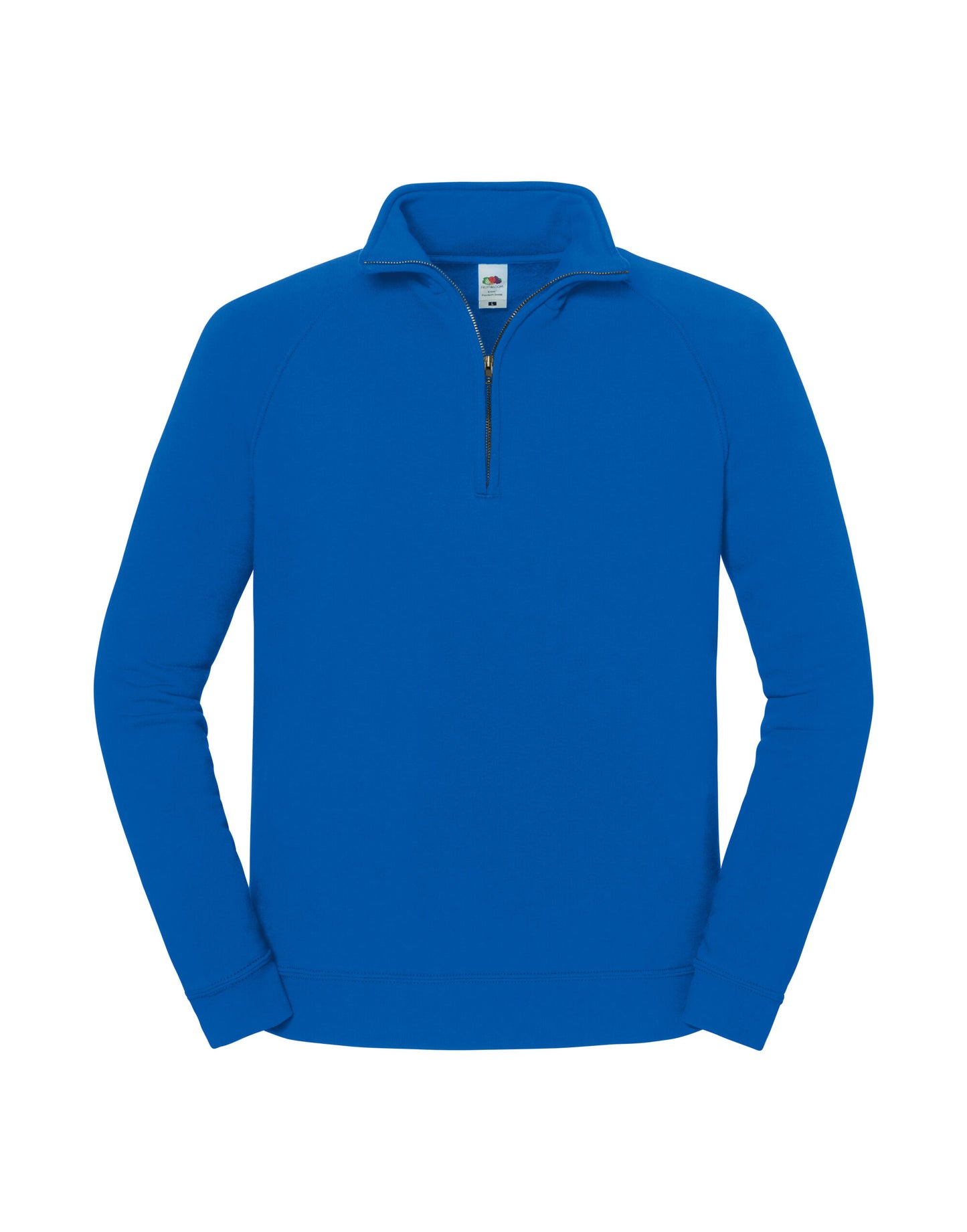 Iconic Premium Zip Neck Sweat - Royal