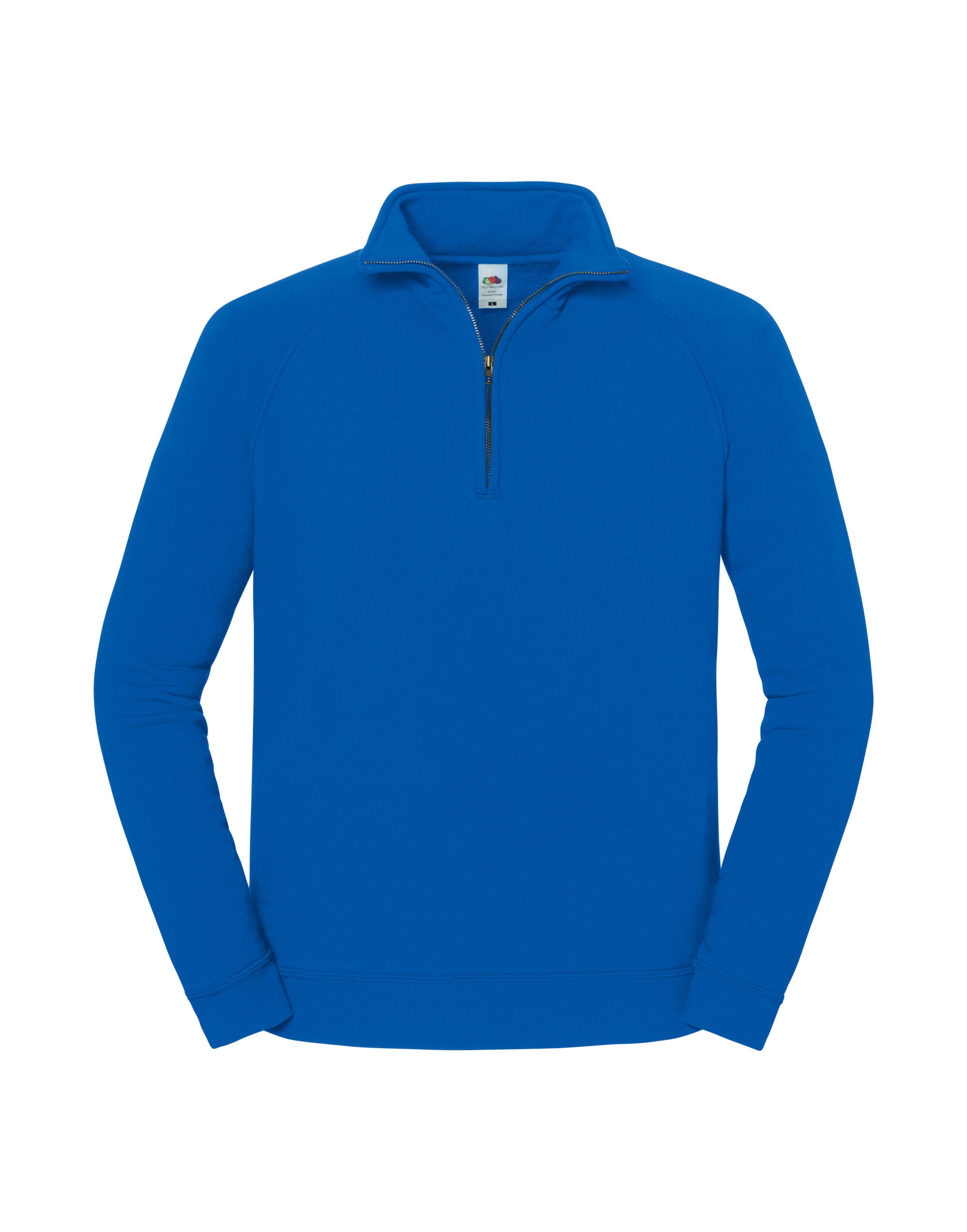 Iconic Premium Zip Neck Sweat - Royal