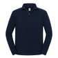 Iconic Premium Zip Neck Sweat - Deep Navy