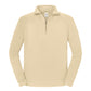 Iconic Premium Zip Neck Sweat - Desert Sand