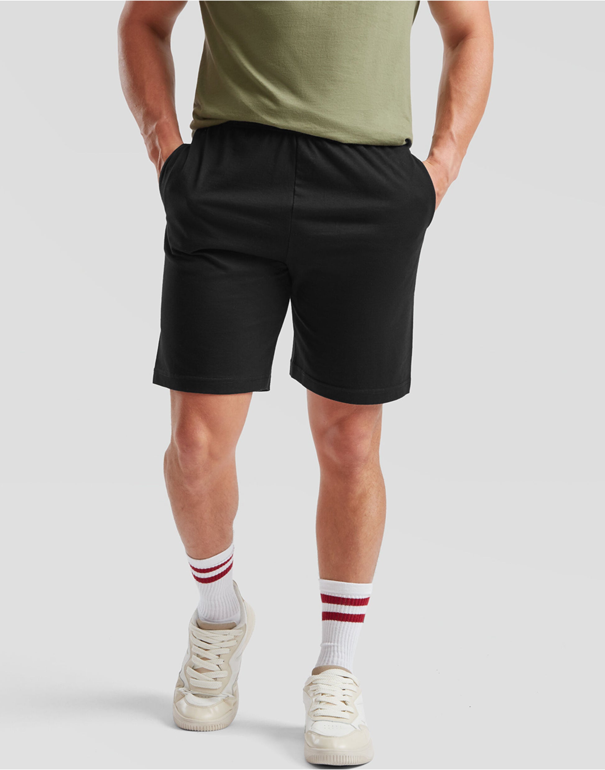 Iconic Jersey Shorts - Black