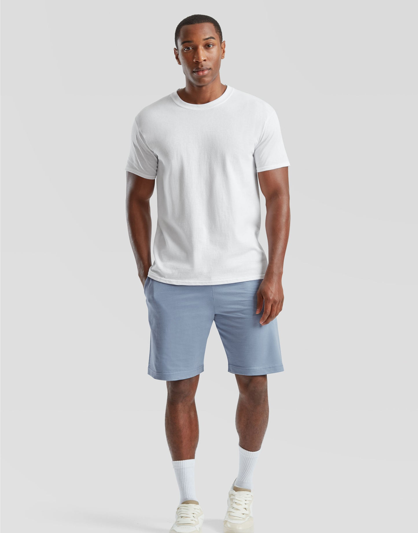 Iconic Jersey Shorts - Mineral Blue