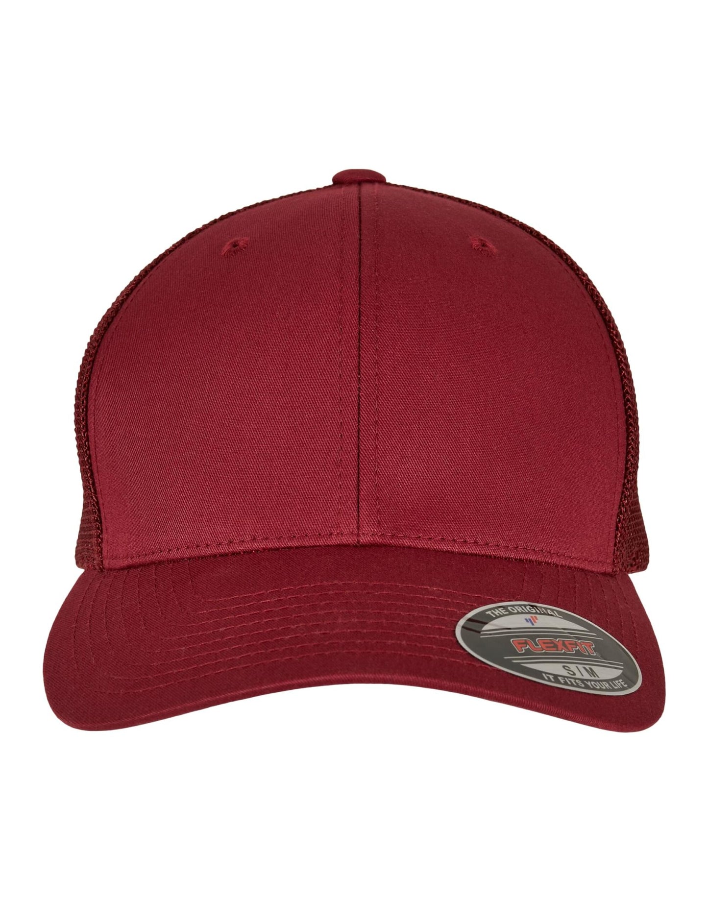 Flexfit Mesh Trucker - Cranberry