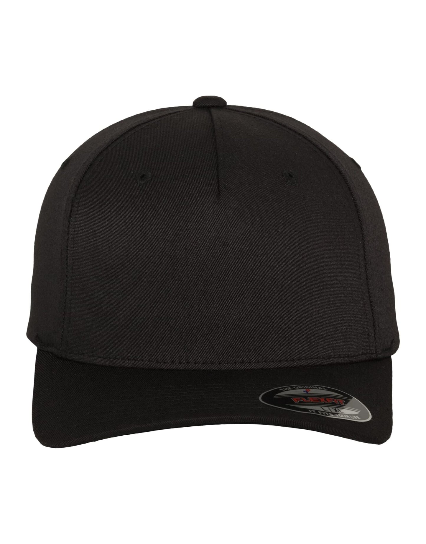 5 Panel Cap - Black