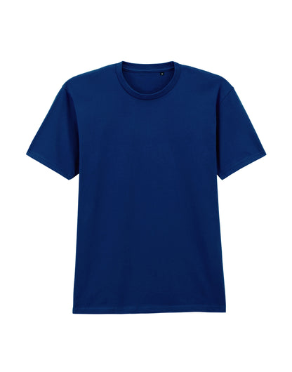 Softstyle Midweight Adult No Label Enzyme Wash T-Shirt - Navy Blue