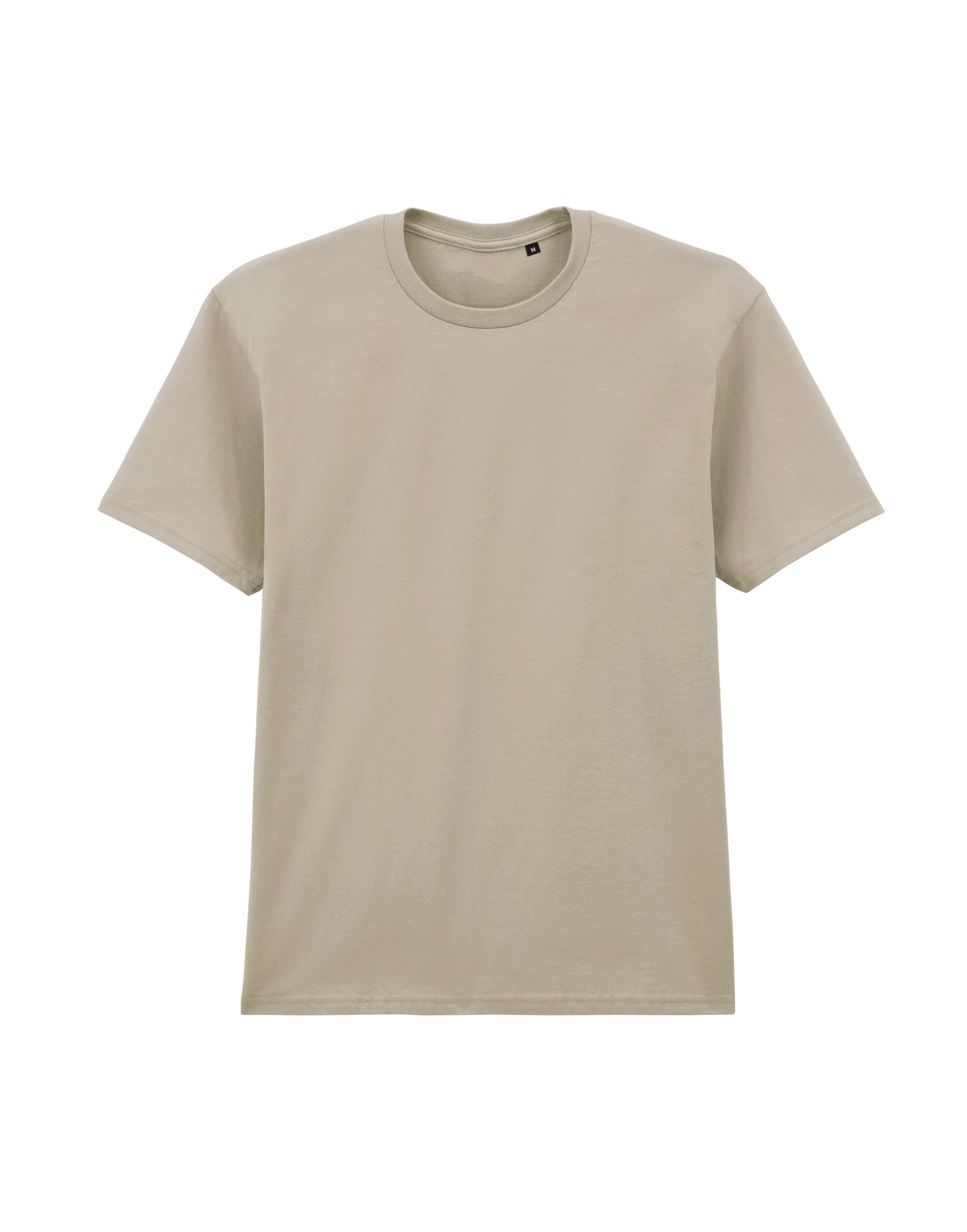 Softstyle Midweight Adult No Label Enzyme Wash T-Shirt - Sand