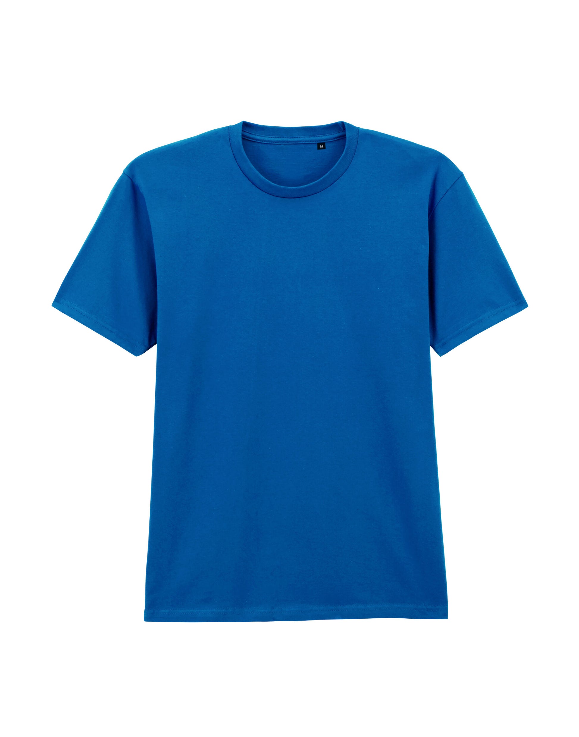 Softstyle Midweight Adult No Label Enzyme Wash T-Shirt - Royal