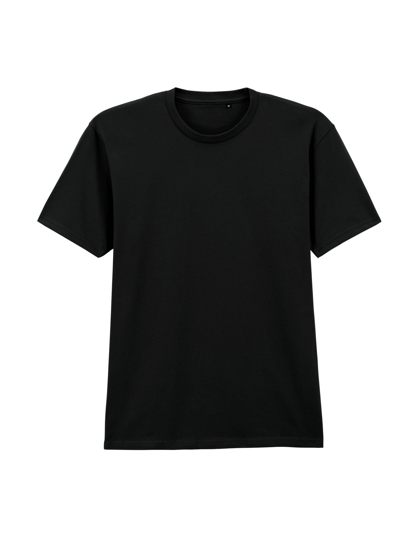 Softstyle Midweight Adult No Label Enzyme Wash T-Shirt - Pitch Black