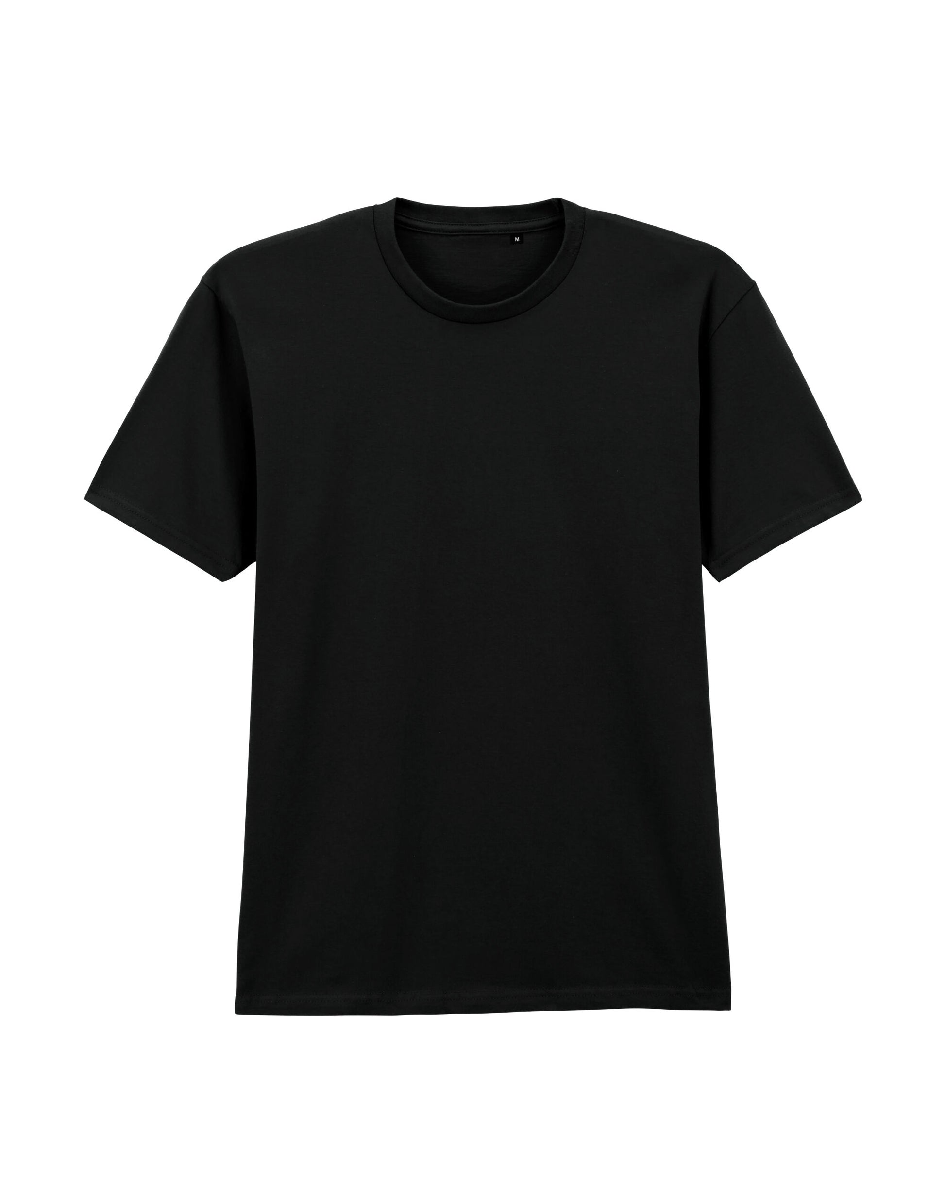 Softstyle Midweight Adult No Label Enzyme Wash T-Shirt - Pitch Black