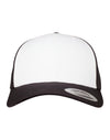 Retro Trucker Colored Front - Black/White/Black