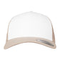 Retro Trucker Colored Front - Khaki/White/Khaki