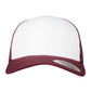 Retro Trucker Colored Front - Maroon/White/Maroon