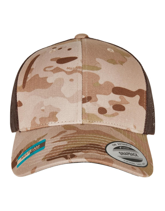 Retro Trucker Multicam - Arid/Brown