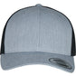 Retro Trucker Two Tone Cap - Heather/Black