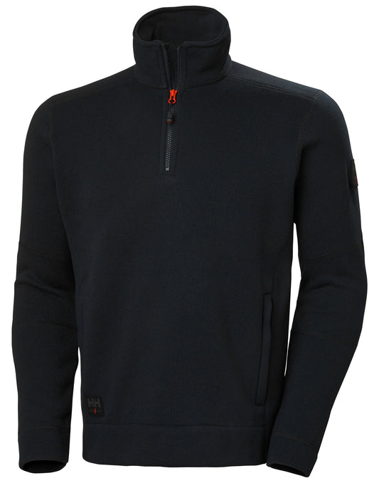 Kensington 1/2 Zip Fleece - Black