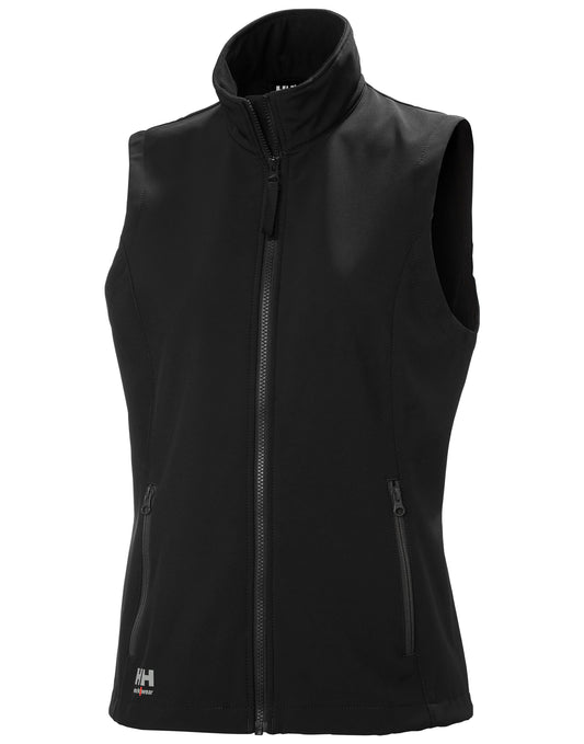 Womens Manchester 2.0 Softshell Vest - Black
