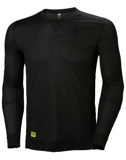 LIFA Crew Neck Baselayer - Black