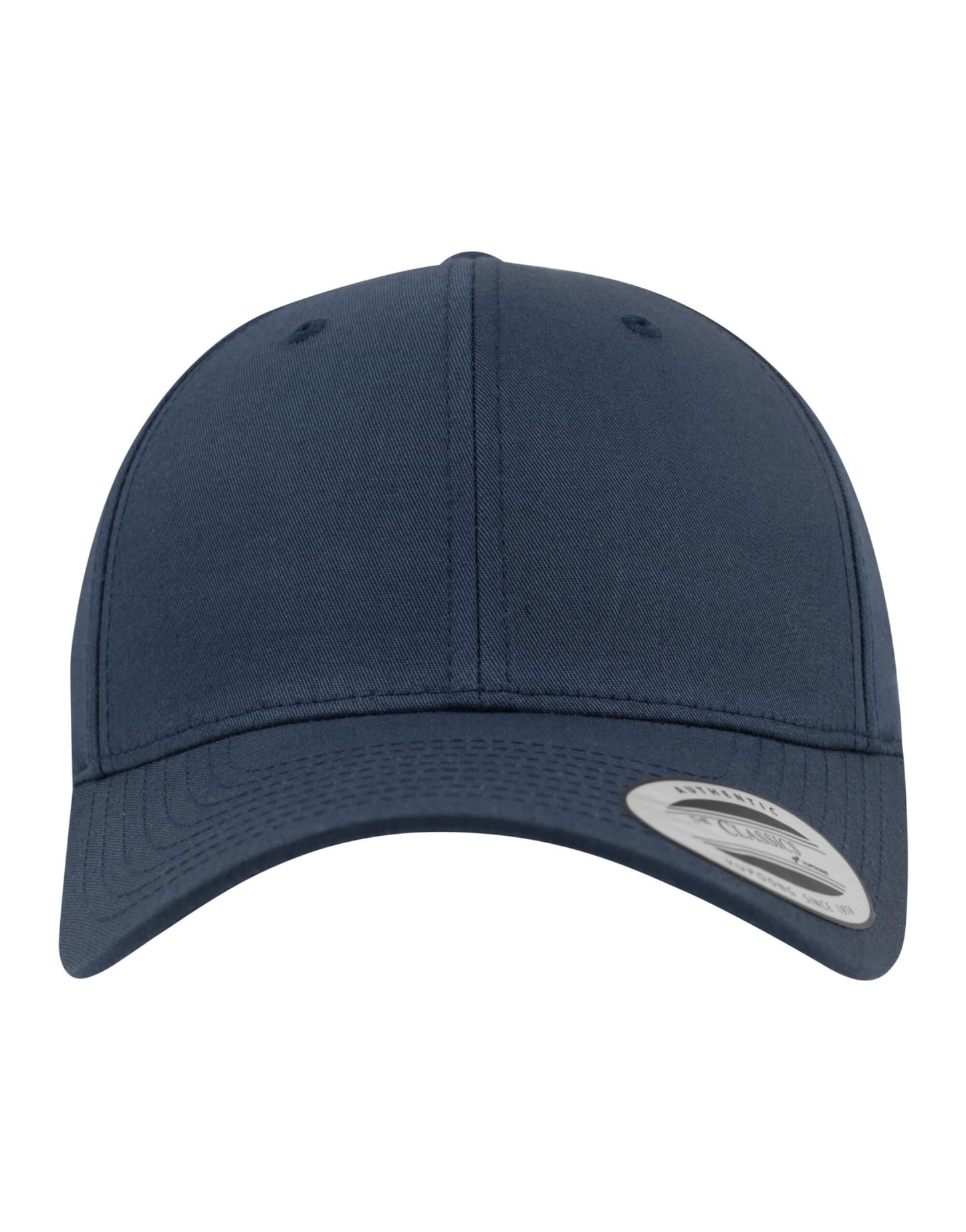 Curved Classic Snapback Cap - Navy