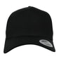 5 Panel Curved Classic Snapback - Black