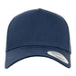 5 Panel Curved Classic Snapback - Navy