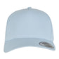 5 Panel Curved Classic Snapback - Light Blue