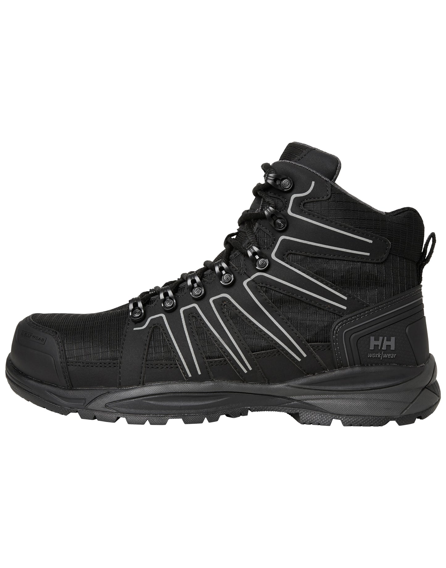 Manchester Mid S3 Safety Boot - Black/ Grey
