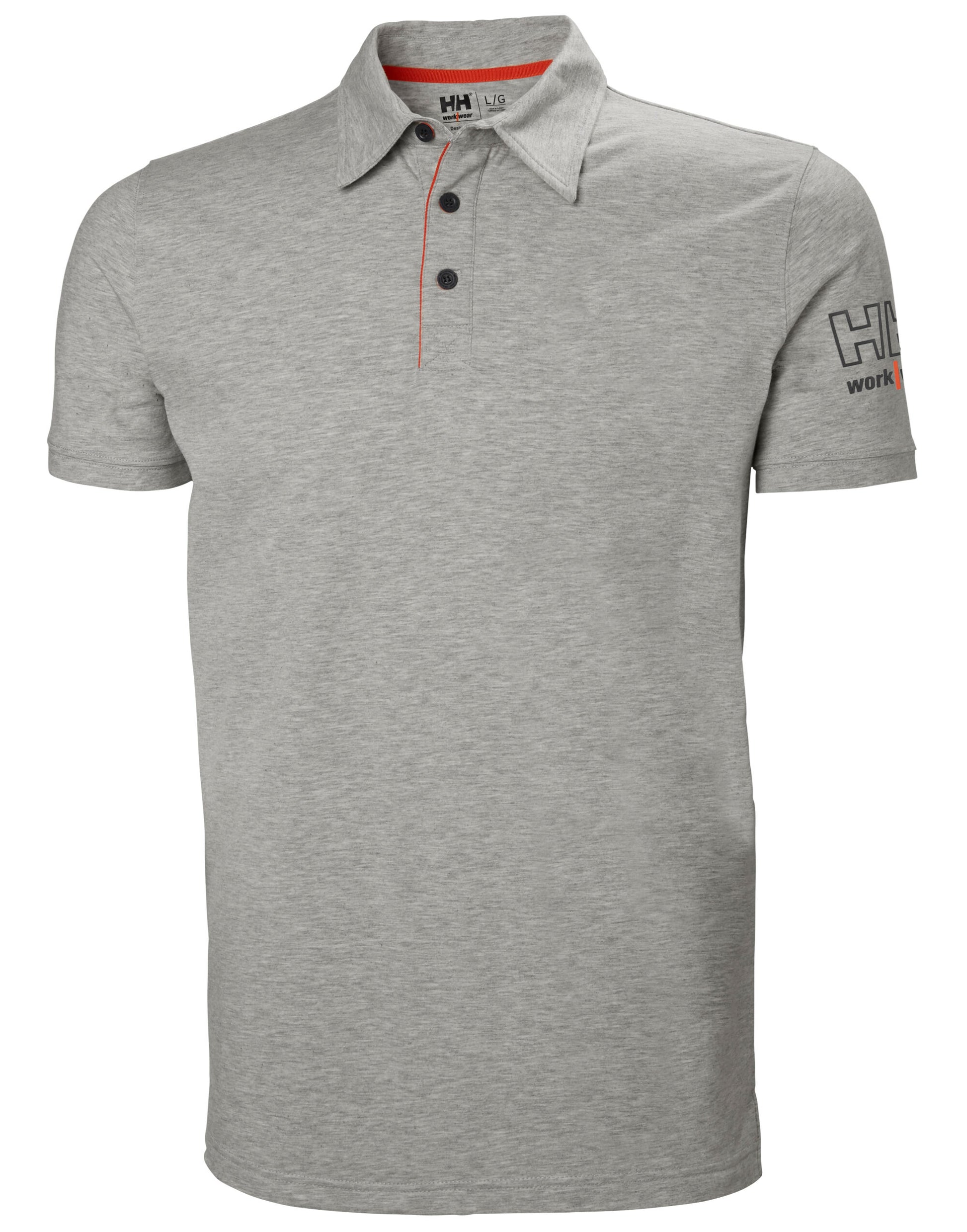 Kensington Polo - Grey Melange