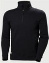 Classic Half Zip Sweatshirt - Black