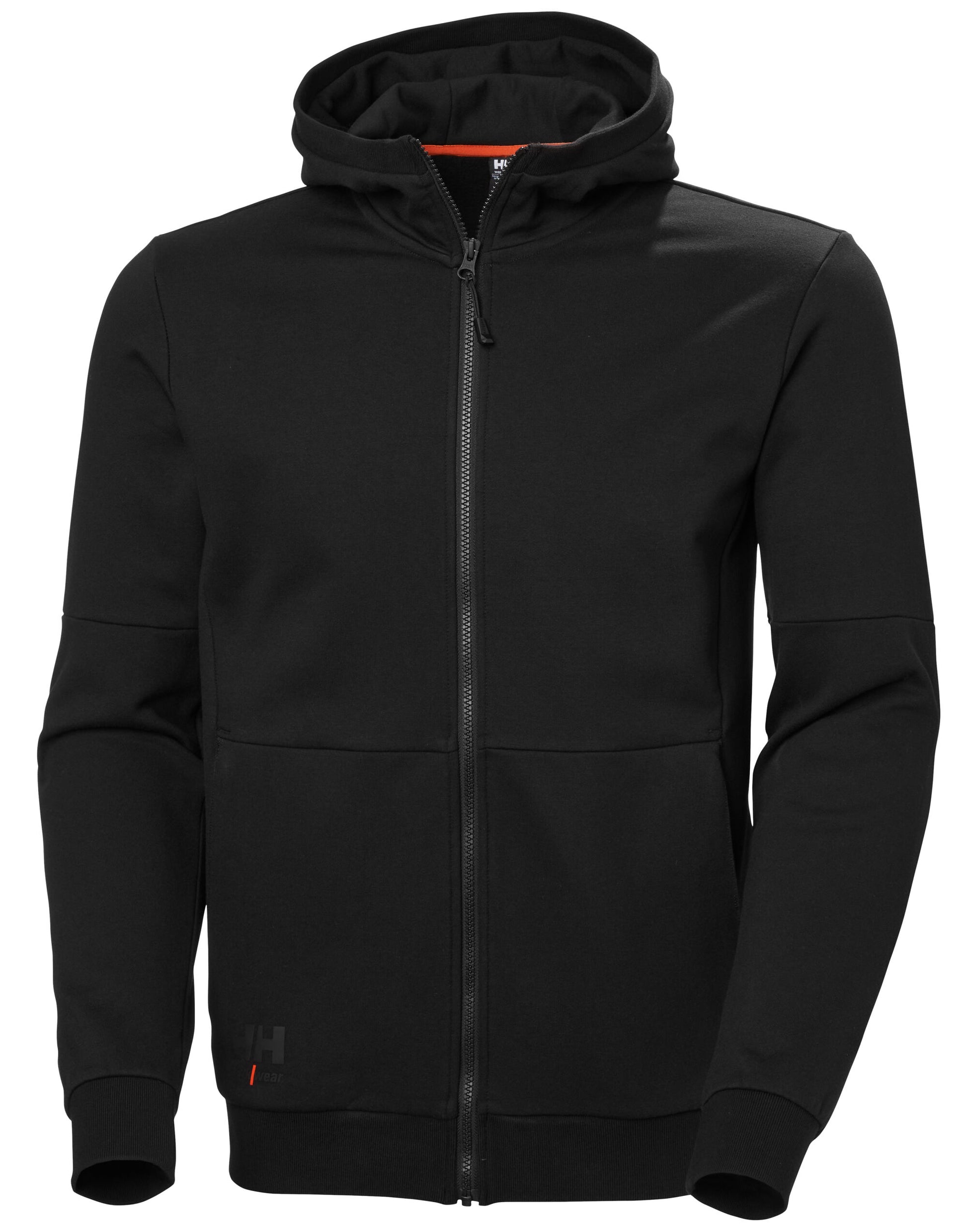 Evo Zip Hoodie - Black