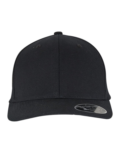 110 Curved Snapback - Black
