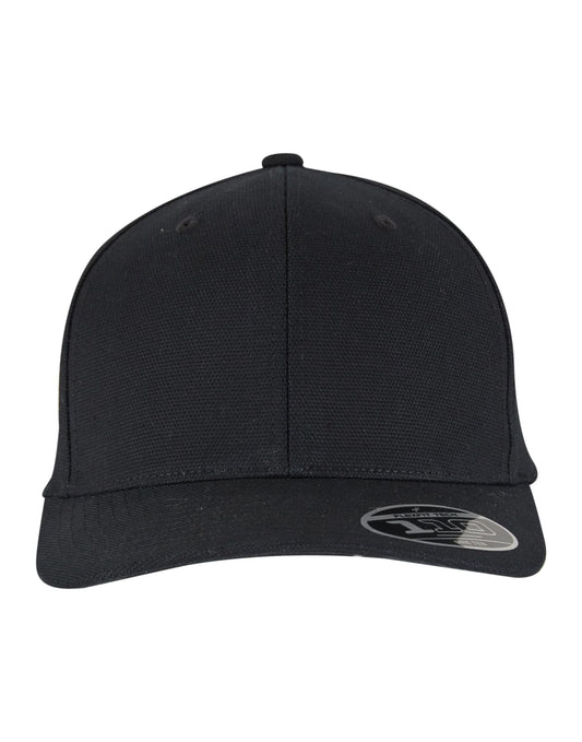 110 Curved Snapback - Black