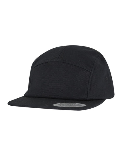Jockey Canvas Cap - Black