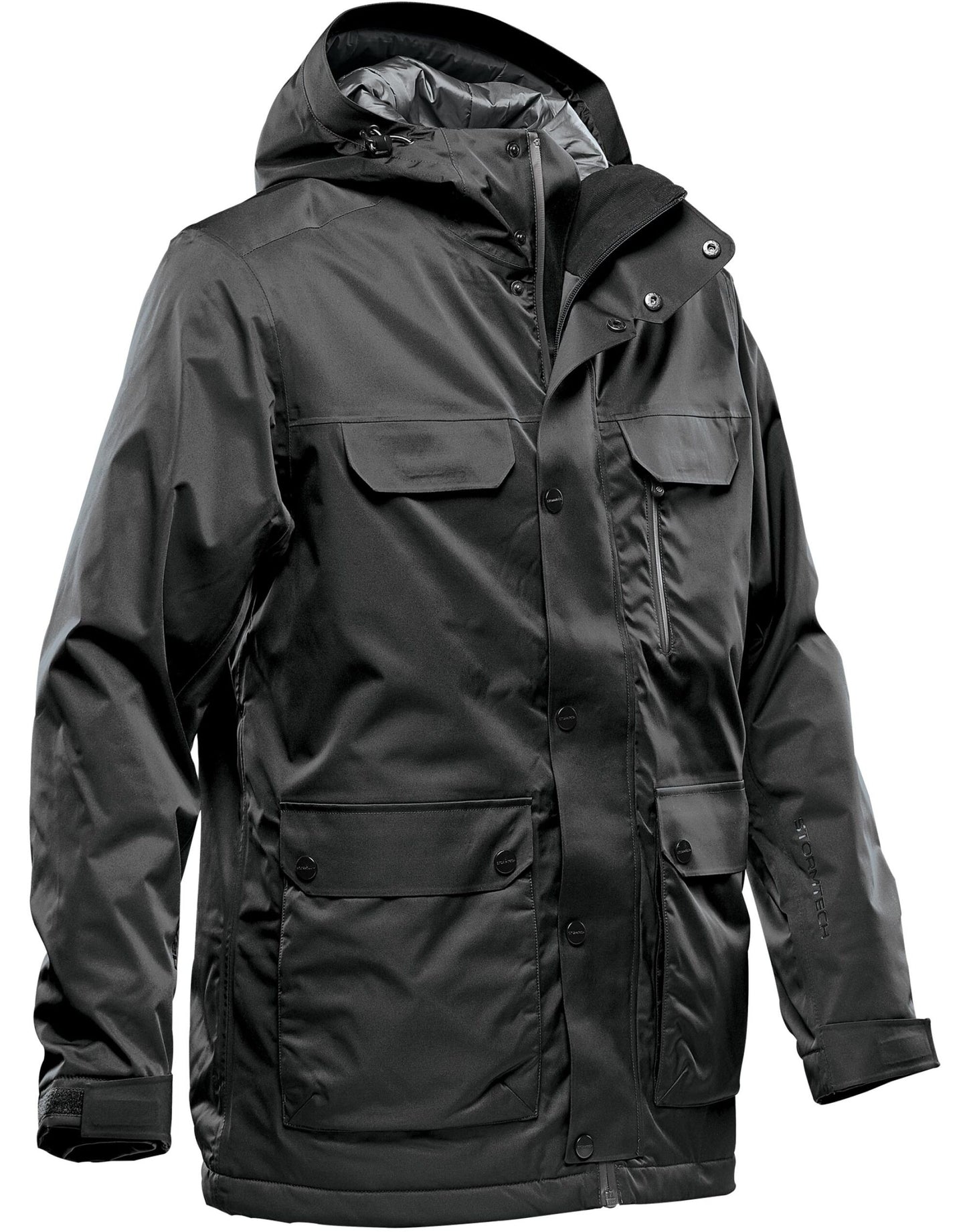 Men's Zurich Thermal Jacket - Charcoal