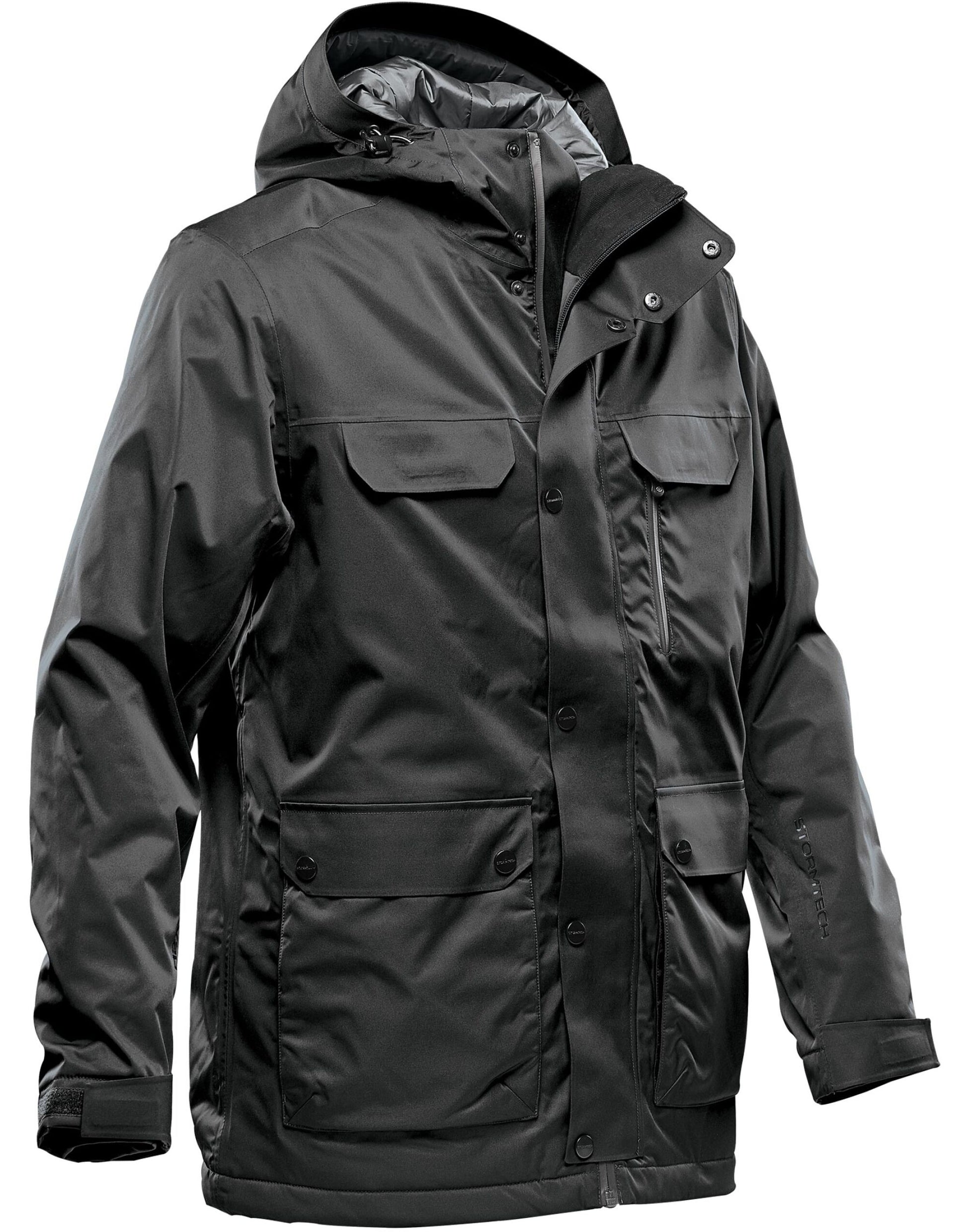 Men's Zurich Thermal Jacket - Charcoal