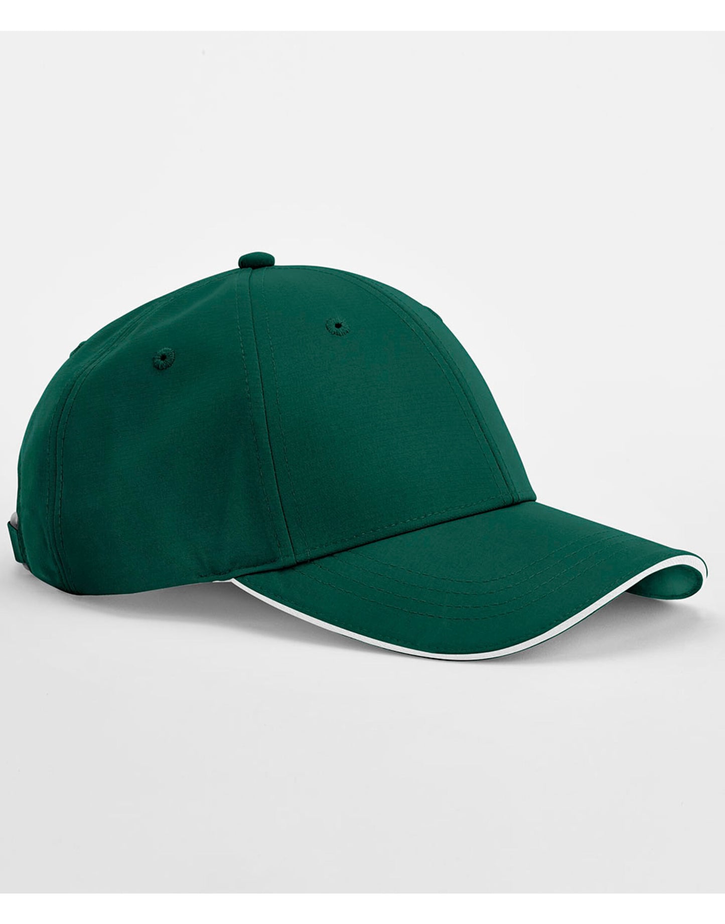 Team Sports-Tech Cap - Bottle Green/White