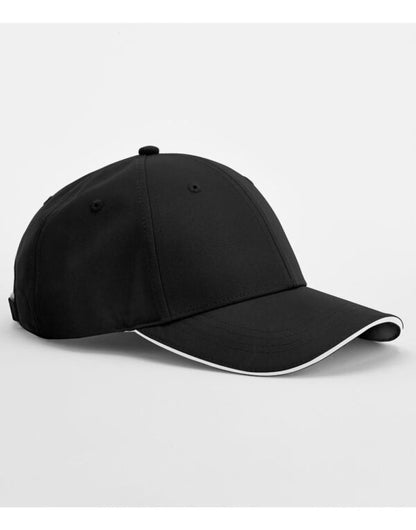 Team Sports-Tech Cap - Black/White