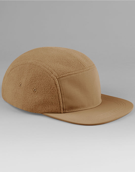 Fleece Outdoor Camper Cap - Biscuit