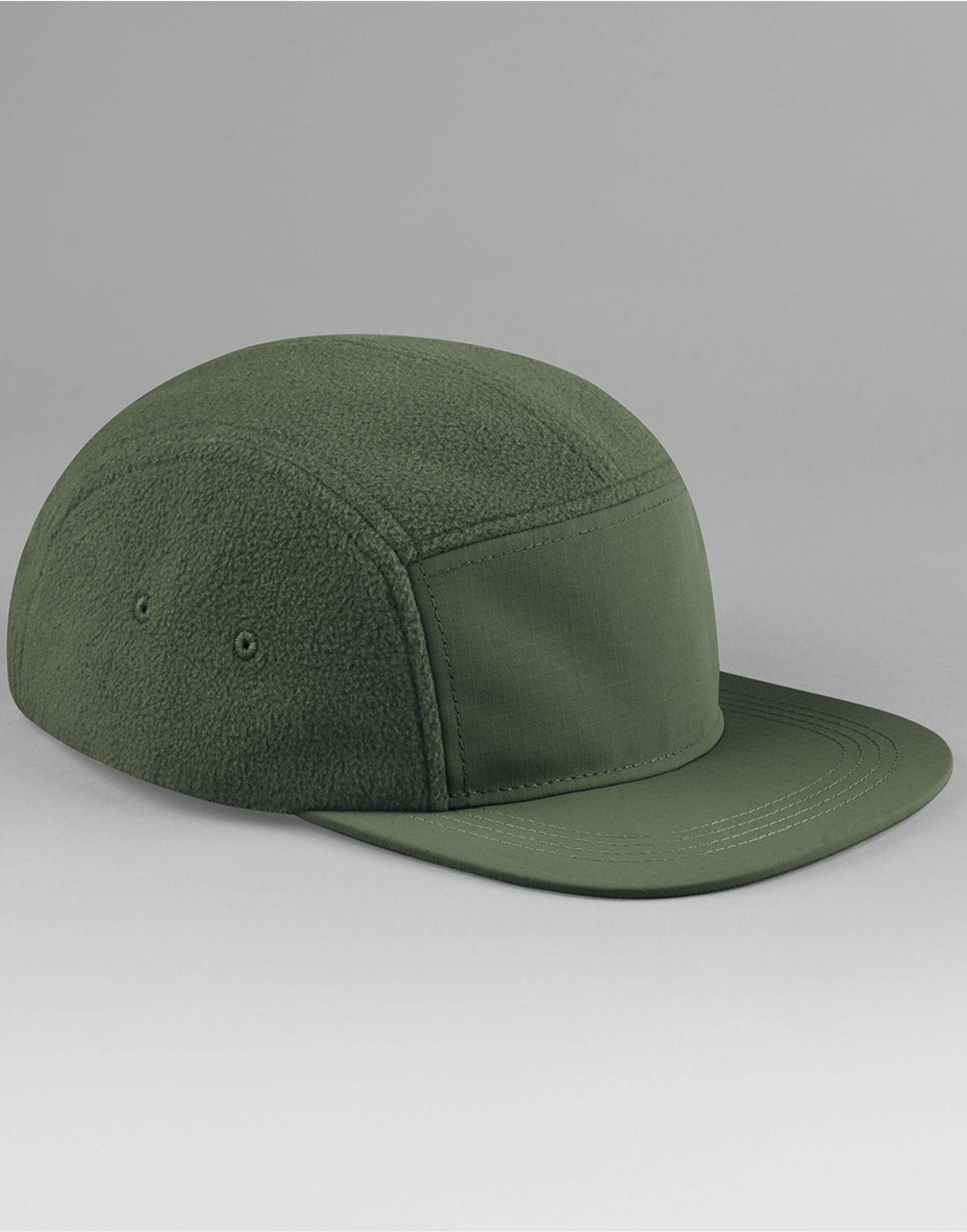 Fleece Outdoor Camper Cap - Olive Green
