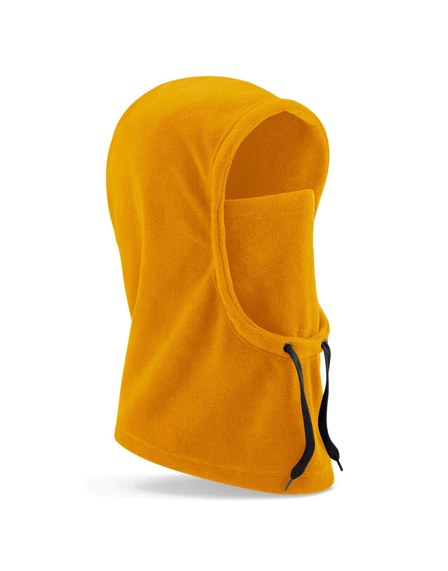 Recycled Fleece Hood - Mustard