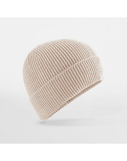 Streetlite Reflective Beanie - Almond