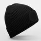 Circular Fashion Patch Beanie - Black