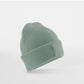 Kids Cuff Tonal Patch Beanie - Dusty Green